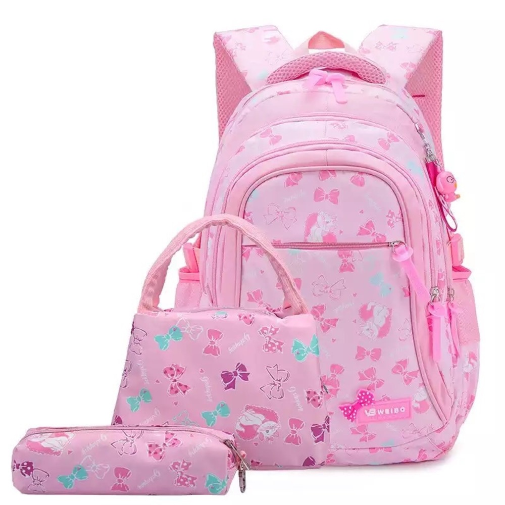 Girl backpacks